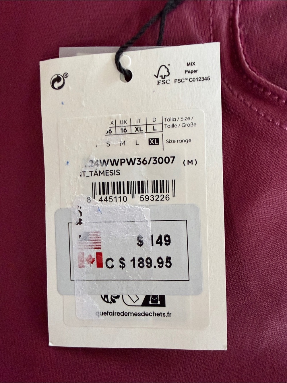 Desigual | Rapsberry Pants - Picture 5 of 8